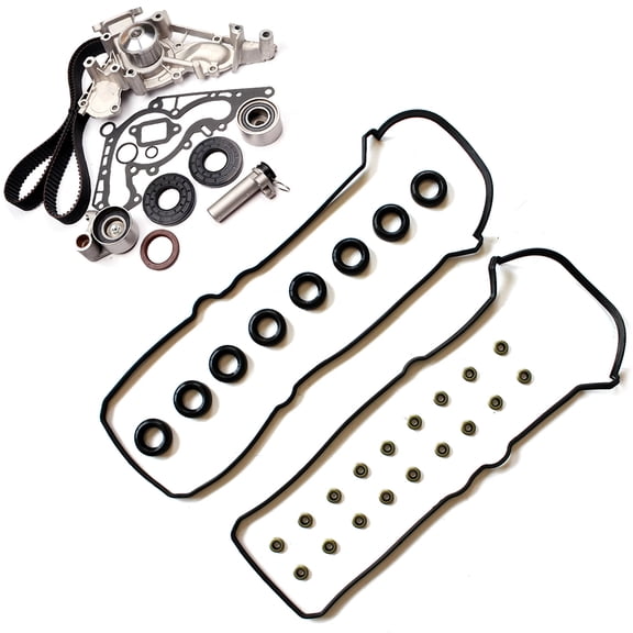 CCIYU Head Gasket Kit Timing Belt Water Pump with Gasket Tensioner Bearing Fits 2002 2003 2004 2005 2006 2007 2008 2009 2010 Fit for LEXUS SC430 4.7L 4663CC 285Cu. In. V8 GAS DOHC