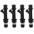 thumbnail image 1 of CCIYU Injector 4Pcs Fuel Injector Suitable With 2004-2005 for Chevrolet for Aveo,2005 for Pontiac for Wave,2005 for Pontiac for Wave5,2004-2005 for Suzuki for Swift+ FJ720,96386780 OEM Part 4 Holes, 1 of 5