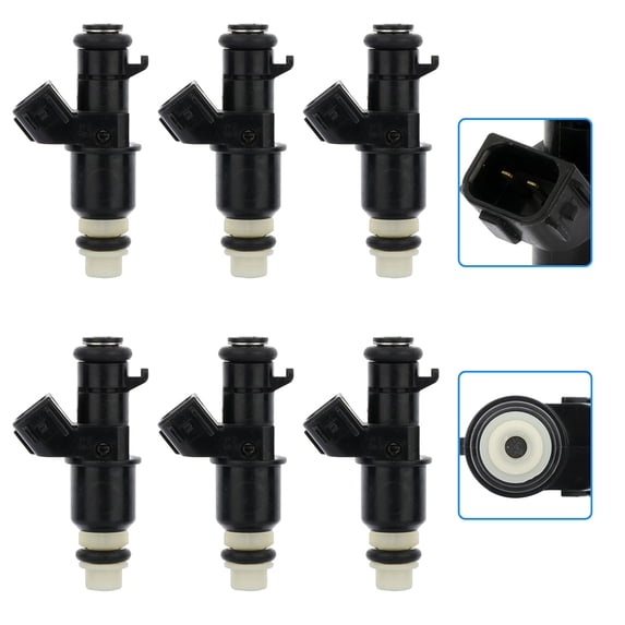 CCIYU Injectors,CCIYU 8 Hole Fuel Injectors Set fit for 14-17 for Acura MDX, 08-13 for Acura MDX 3.7L,08-12 for Acura RDX 2.3L,13-17 for Acura RDX 08 for Acura TL 3.2L, 08-14 for Acura TL