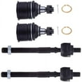 thumbnail image 1 of CCIYU Inner Tie Rod Ends Lower Ball Joints Compatible fit for 1996-2000 for Honda Civic 4pcs Suspension Kit, 1 of 3