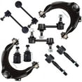 thumbnail image 1 of CCIYU Inner Tie Rod Ends Lower Ball Joints Front Sway Bar End Link Front Sway Bar End Link Upper Control Arms Rear Sway Bar Links Compatible fit for 2006-2007 for Accord 10pcs Suspension Kit, 1 of 3
