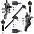 thumbnail image 1 of CCIYU Inner Tie Rod Ends Lower Ball Joints Outer Tie Rod Ends Upper Ball Joints Compatible fit for 1996-2002 for Toyota 4Runner 8pcs Suspension Kit, 1 of 3