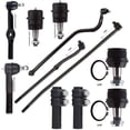 thumbnail interactive-video image 1 of Pitman Arm Steering Tie Rod End For Jeep TJ 1997-2006 - Direct Replacement 1 of 5