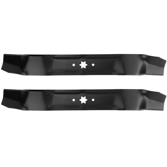 CCIYU Lawn Mower Blade, 2 Replacement Mower Blades for 42 Inches deck, Compatible for Cub Cadet 942-04126 LT1040 LT1042 RZT42