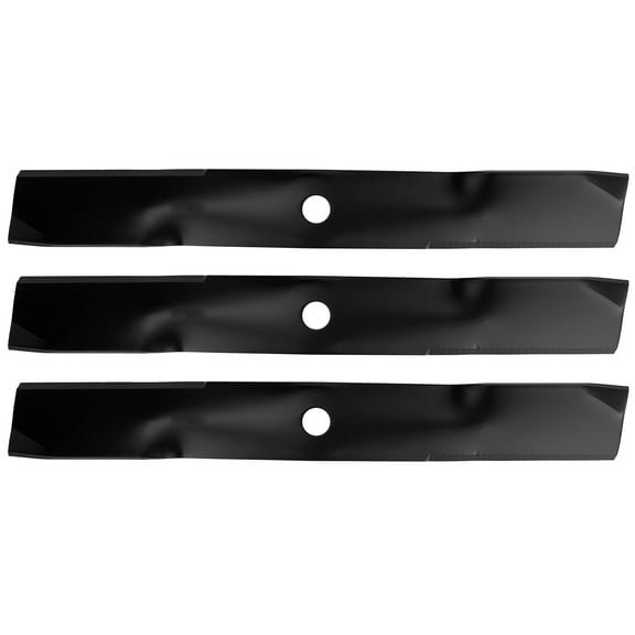 CCIYU Lawn Mower Blade, 3 Replacement Mower Blades for 54 Inches deck, Compatible for John Deere M115496, GY20569 for Scotts M115496 325 335 345 355D 425 445 455 F725 G100 LX288 GT245 S2554 2354HV