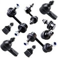 thumbnail image 1 of CCIYU Lower Ball Joints Outer Tie Rod Ends Front Sway Bar End Links Rear Sway Bar End Links Rear Sway Bar End Links Compatible fit for 2001-2005 for Honda Civic 8pcs Suspension Kit, 1 of 3