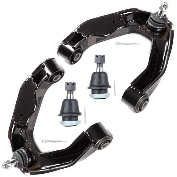 CCIYU Lower Ball Joints Upper Control Arms Compatible fit for 1998-2004 Frontier 2000-2004 Xterra 4pcs Suspension Kit