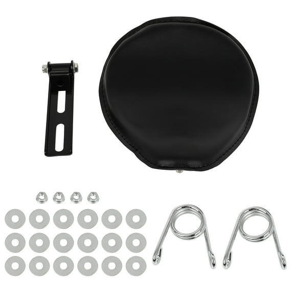 CCIYU Motorcycle Leather Motorcycle Solo Seat Springs Mounting Bracket Kit Fit for Harley Sportster XL883/1200 for Harley Honda Yamaha Kawasaki Suzuki Sportster Bobber Chopper And Custom Application
