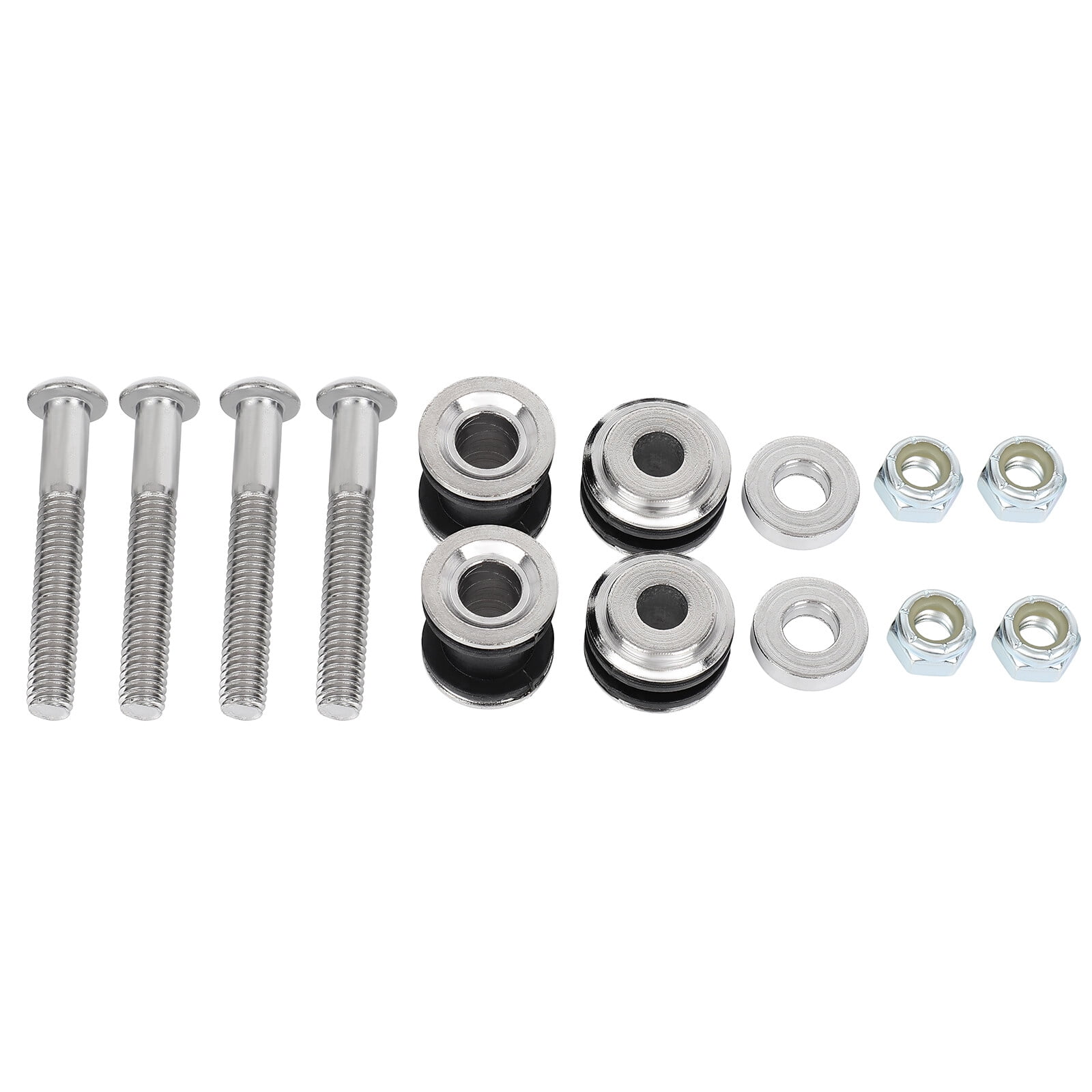CCIYU Motorcycle Motorcycle Sissy Bar Docking Hardware Kit Quick Release Sissy Bar Luggage Racks Docking Hardware Set Fit for Harley Sportster XL 883 XL 1200 2004-2022