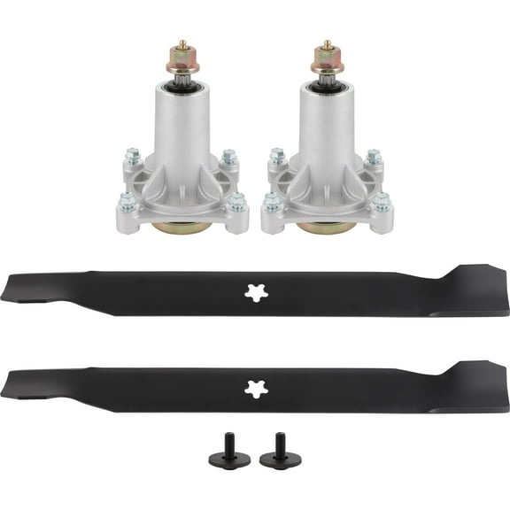 CCIYU Mower Deck Rebuild Kit, 42" Lawn Mower Deck Parts Rebuild Kit Fit for Newer Craftsman/Ariens Mowers (Hydro/Automatic/Geared) Newer Craftsman LT3000,spindle assembly 192870 Blades 138971