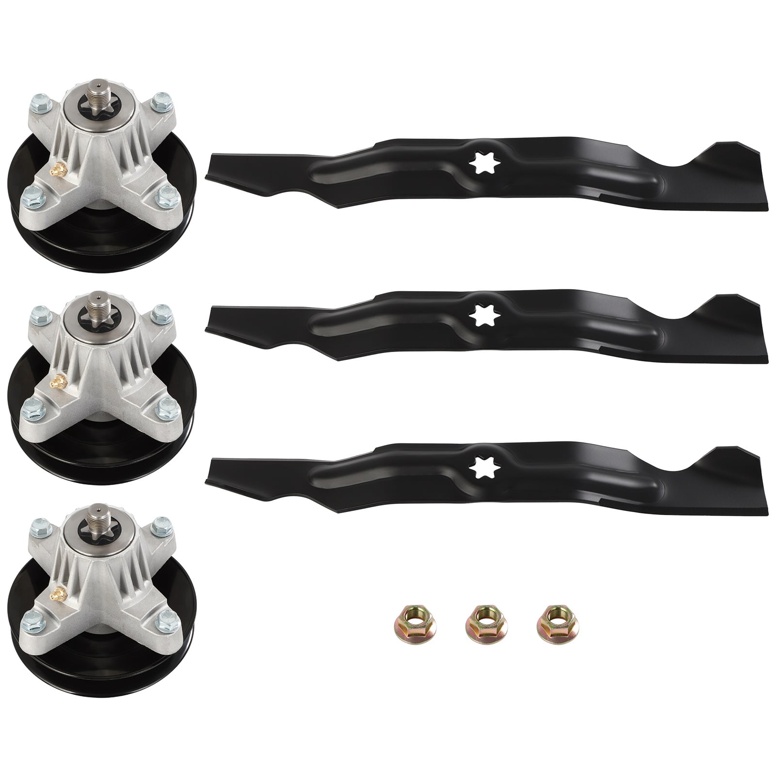 CCIYU Mower Deck Rebuild Kit, 50" Lawn Mower Deck Parts Rebuild Kit Fit for Cub Cadet LTX1050 LTX1050KH KW VT SLTX1050 618-05016 918-05016 618-04825/A/B 918-04825/A/B