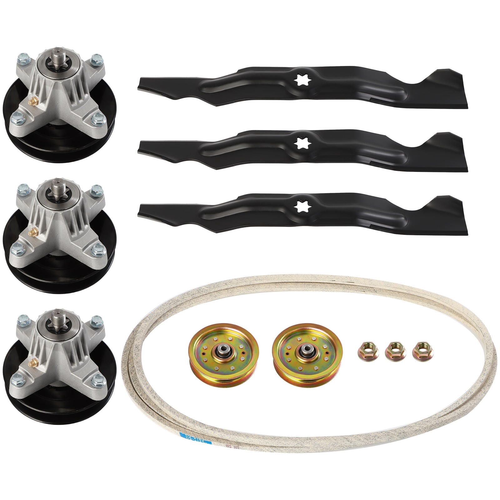 CCIYU Mower Deck Rebuild Kit, 50" Lawn Mower Deck Parts Rebuild Kit Fit LTX1050KH LTX1050KW, 2011-2014 618-05016 918-05016 618-04825/A/B 918-04825/A/B