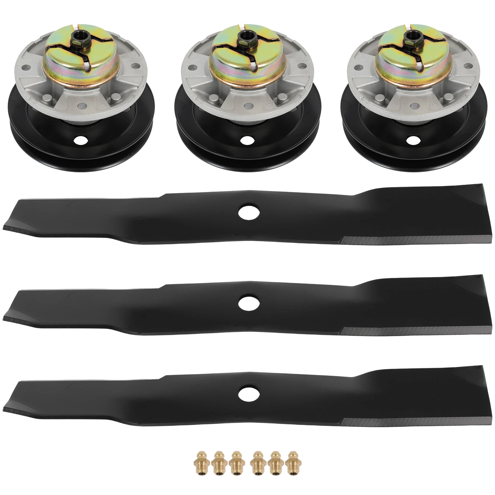 CCIYU Mower Deck Rebuild Kit, 54" Lawn Mower Deck Parts Rebuild Kit Fit for John Deere: 325 335 345 355D 2210 4010 4100 F725 F735 G100 GS30 GS45 GS75 HD75 for Sabre 2354HV for Scotts: S2554