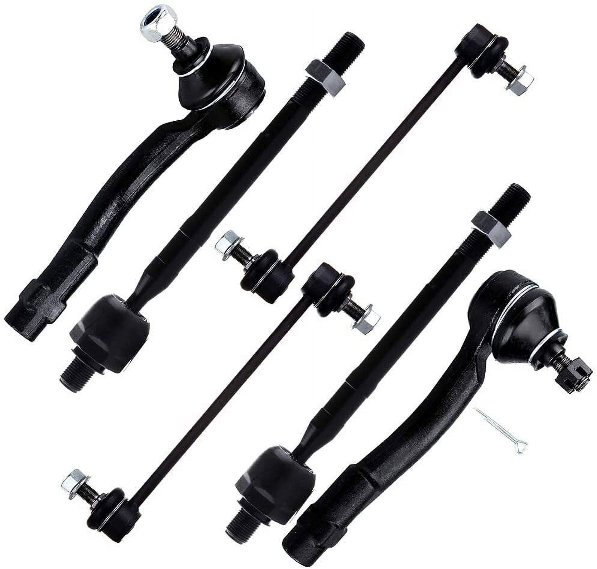 cciyu Front Outer Right (Passenger) (Driver) タイロッド2000-2005用エンドフィットトヨタセリカ2本吊りキット CCIYU Front Outer Tie Rod End fit for 2011-2012 200 Sebring for