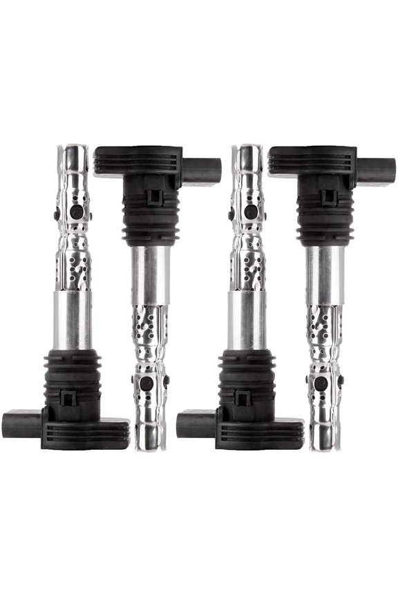Pack of 4 Ignition Coils for Adi A3/A4/A6/Allroad/S3/TT for Seat Ibiza/Leon/Toledo for Volkswa-gen Beetle/Derby/for Golf/for Jetta/for Passat 1998-2007 Fits for UF411