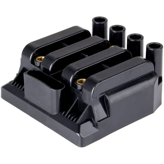 CCIYU Pack of 1 Ignition Coil for Volkswagen for Golf GL/for Golf GLS/for Golf/for Jetta/Beetle 2.0 L4 2001-2009 Fits for UF-484 5C1390