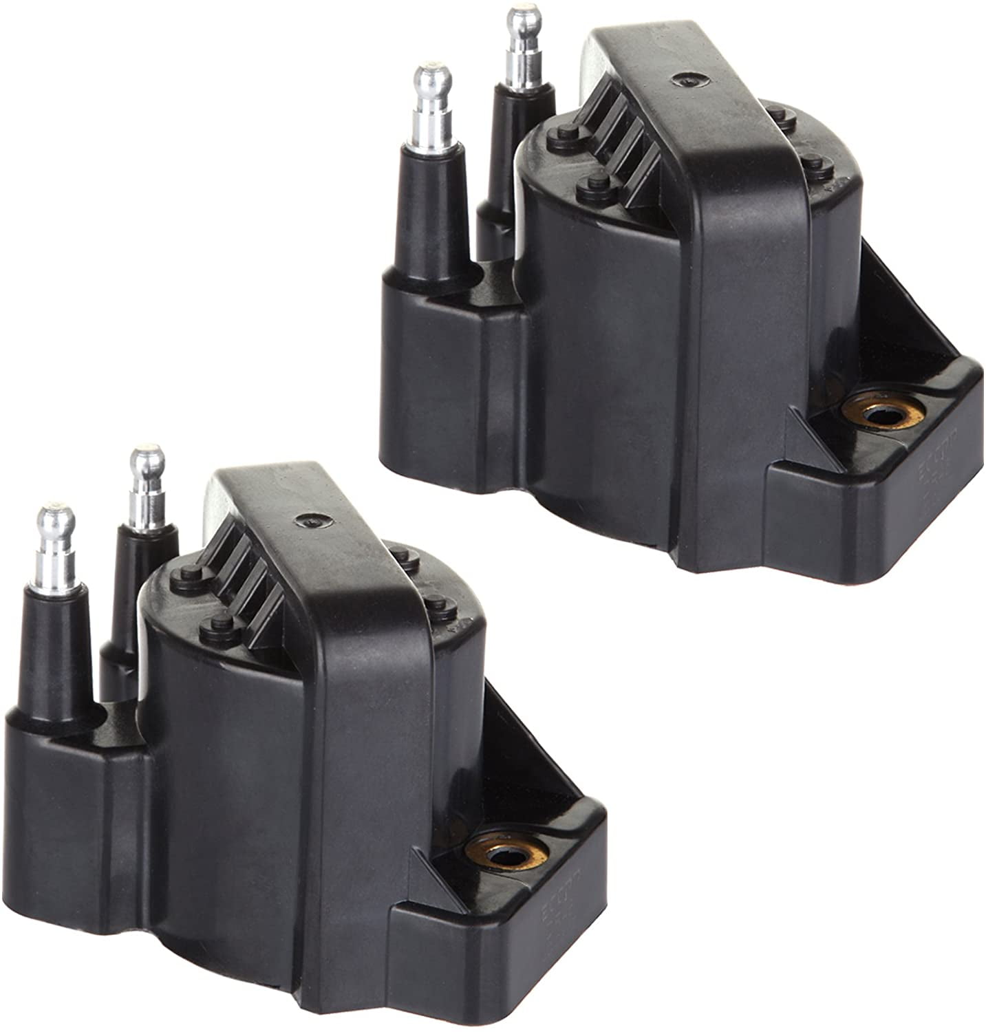 CCIYU Pack of 2 Ignition Coils for Buic-k Cadilla-c for GMC Isuz-u Pontia-c Chev-y Hond-a Oldsmobil-e 1986-2009 Fits for DR39 C1316 D545