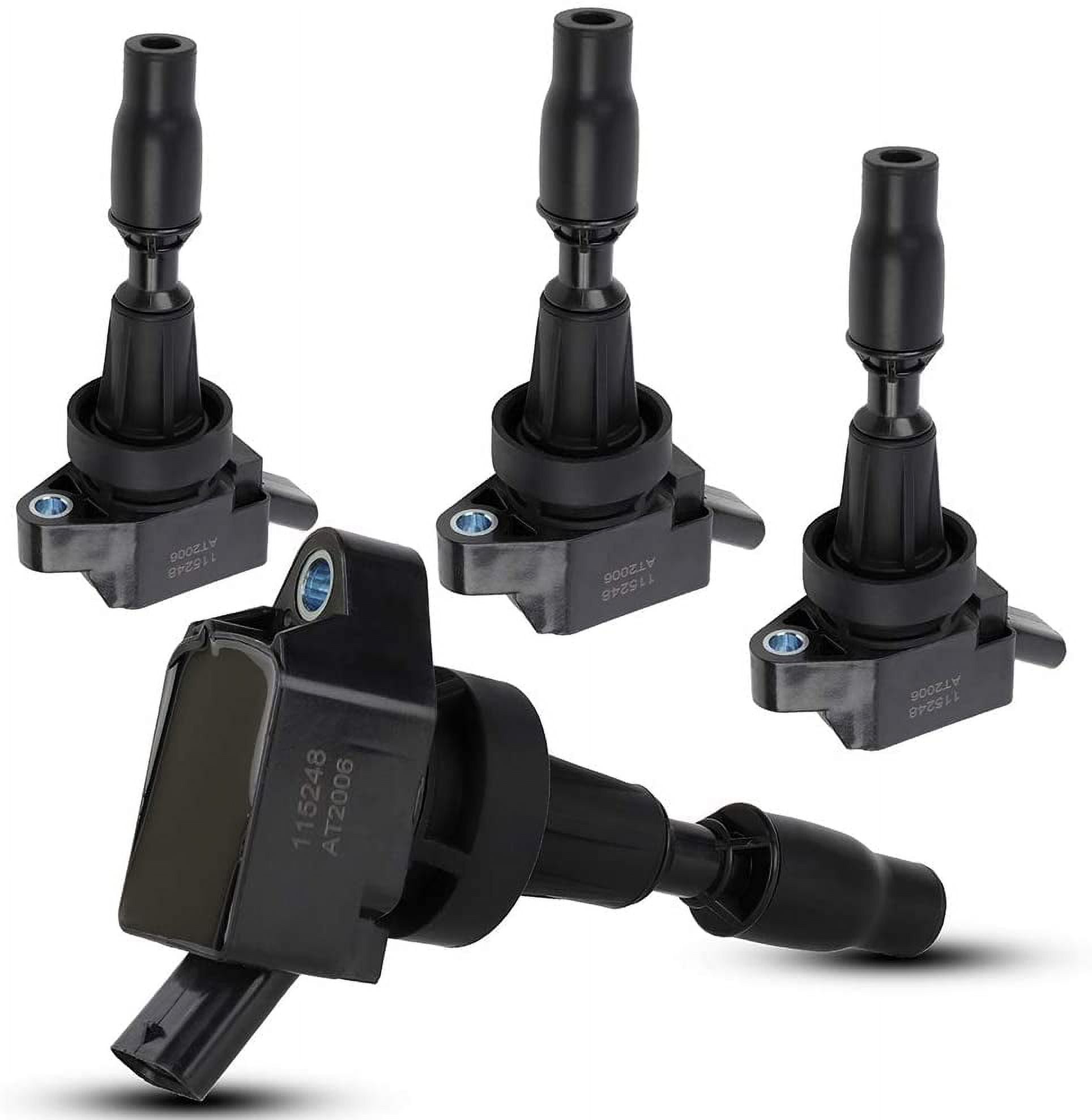 CCIYU Pack of 4 Ignition Coils for Hyundai Elantra 1.6L 2017-2019 Fits ...