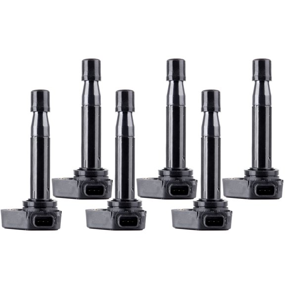 CCIYU Pack of 6 Ignition Coils compatible for Hond-a for Accord Odyssey for Acura CL TL RL Vue 3.0L 3.2L 3.5L V6 UF242 C1221