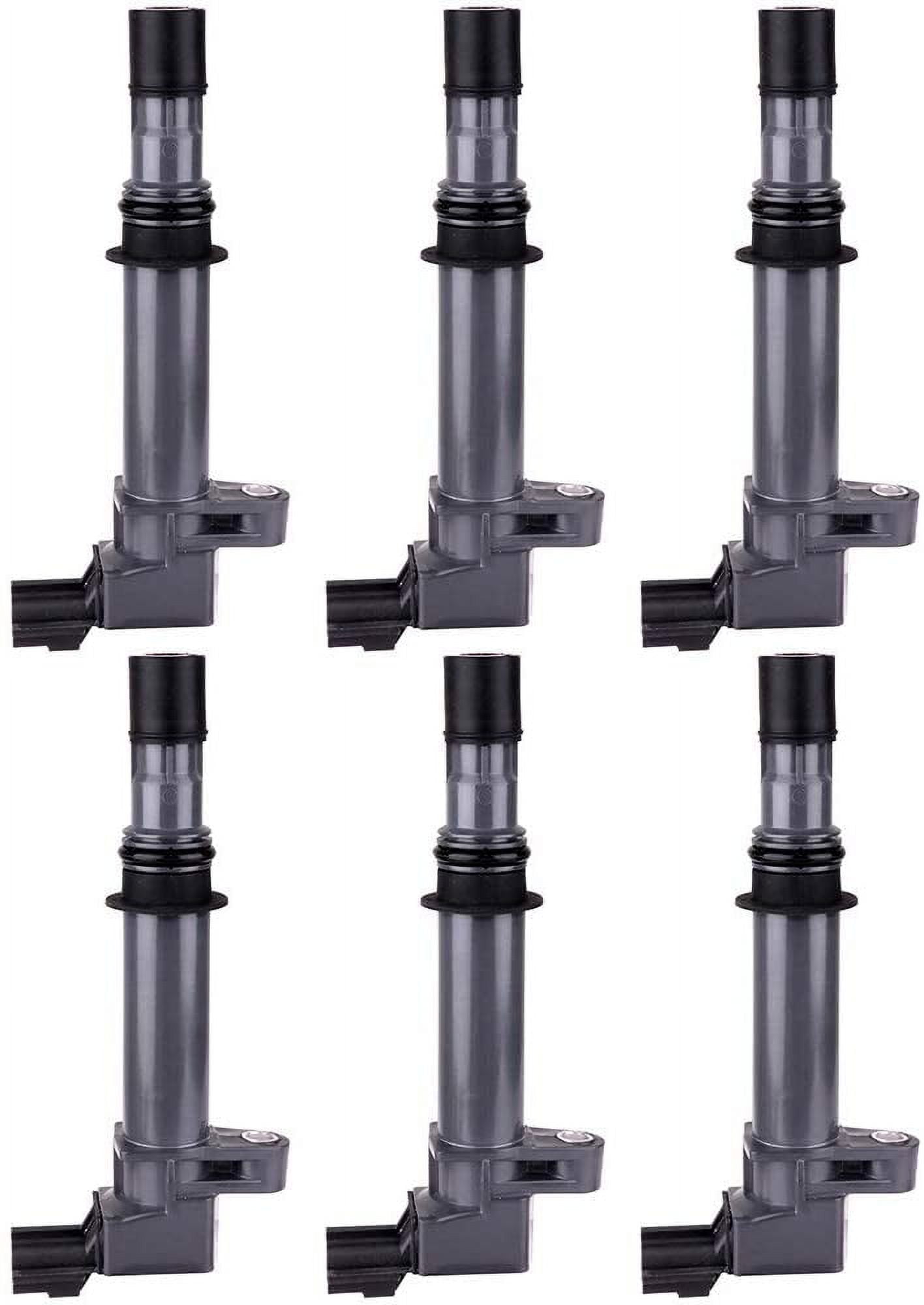 CCIYU Pack of 6 Ignition Coils for Dodg-e/for Jeep/Chrysle-r/for Mitsubishi 1999-2008 V8 V6 3.7L 4.7L Fits for UF270 UF297 UF399
