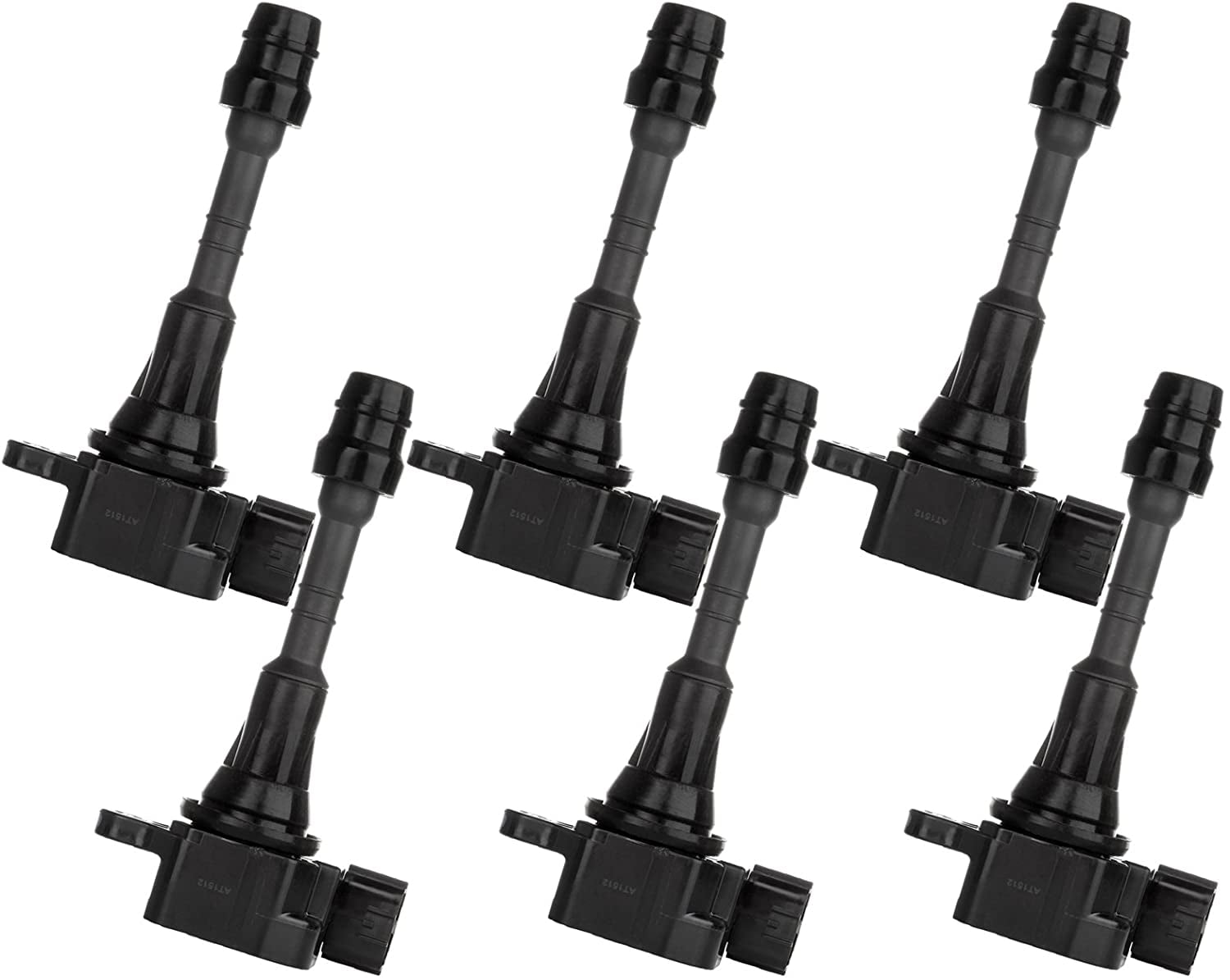 CCIYU Pack of 6 Ignition Coils for Nissan 350Z for Infiniti G35/M35/FX35 2003-2008 Fits for UF401 C1439 5C1430