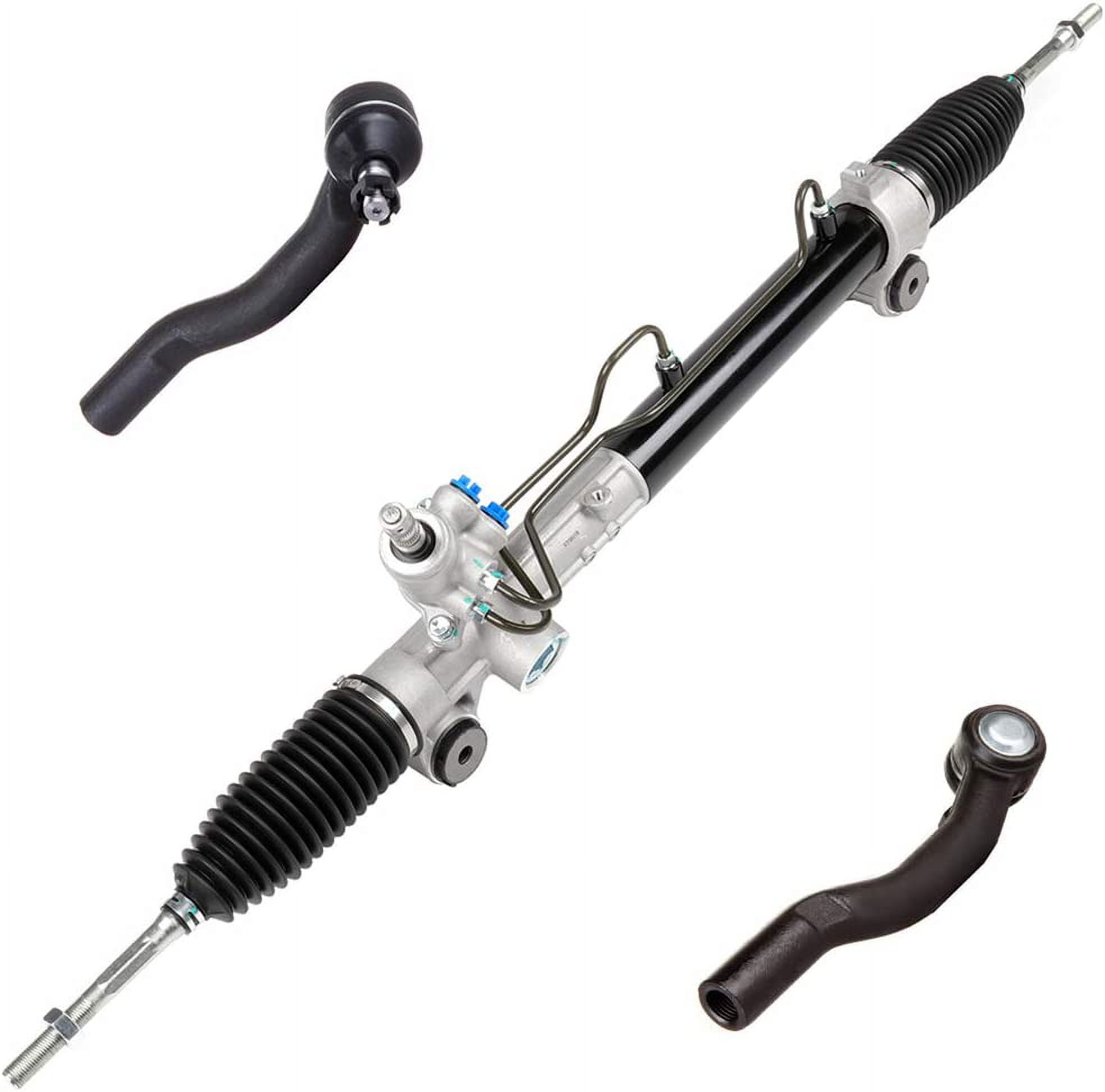 CCIYU Power Steering Rack and Pinion Complete Unit with Outer Tie