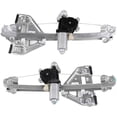 thumbnail image 1 of CCIYU Power Window Lift Regulator with Motor Assembly Rear Left and Right Pair Set Replacement fit for 2003-2007 For Cadillac CTS 15277680 15277679, 1 of 3