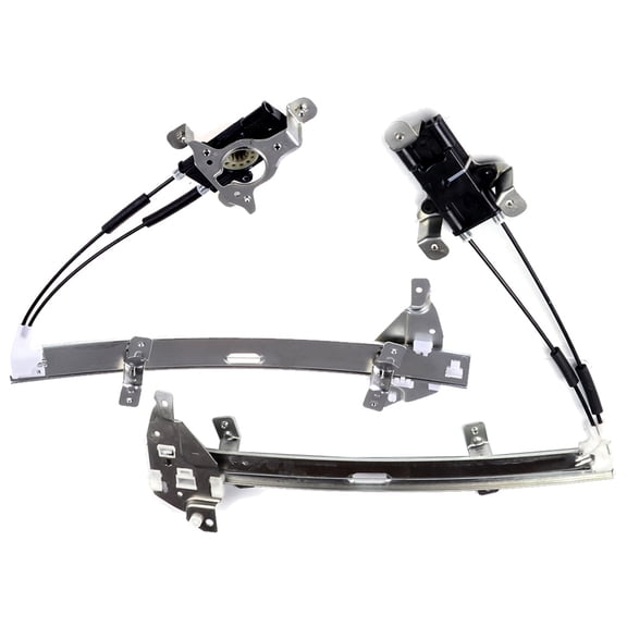 CCIYU Power Window Regulator for 2001-2003 For BMW 525i 530i 540i M5 1999 2000 For BMW 528i 528it 2000 For BMW M5 1997-1998 For BMW 528i 540i Pair Set Front Power Window Lift Kit(NO Motor Assembly)