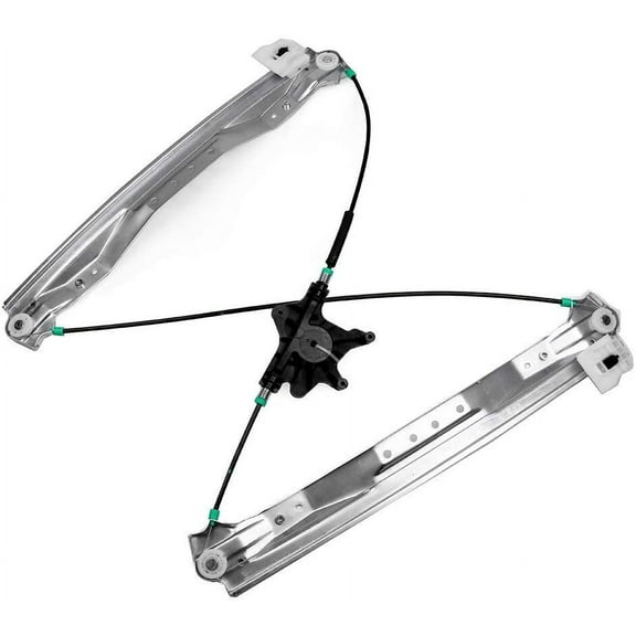 CCIYU Power Window Regulator Front Left Driver Side Replacement fit for 2008-2018 For Dodge Grand Caravan 2012-2015 For Ram Cargo Van (No Motor) 68030655AA