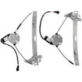 thumbnail image 1 of CCIYU Power Window Regulator with Motor Assembly Front Left and Right Pair Set Replacement fit for 2006-2016 For chevy Impala 10338555 748172 10338554 748173, 1 of 3
