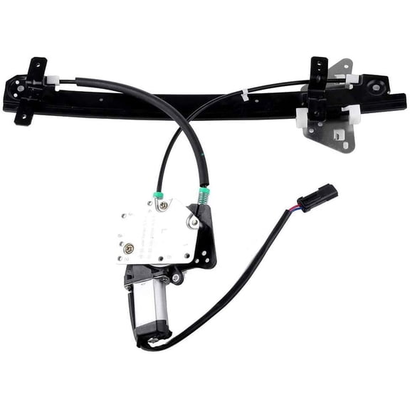 CCIYU Power Window Regulator with Motor Front LH Replacement fit for 2000-2004 For Dodge Dakota Quad Cab 1998-2003 For Dodge For Durango 741-649 5066431AC 55256419AF 55256419AH