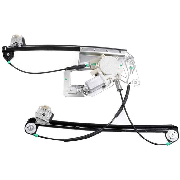 CCIYU Power Window Regulator with Motor Front Left Drivers Side fit for 2001-2003 For BMW 525i 1997-2000 For BMW 528i 1999-2000 For BMW 528iT 2001-2003 For BMW 530i 1997-2003 For BMW 540i