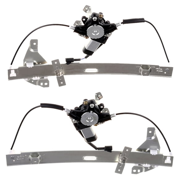 CCIYU Power Window Regulator Replacement fit for 2001-2006 For Chevrolet Silverado 2000-2006 For GMC Yukon Rear with Motor Assembly