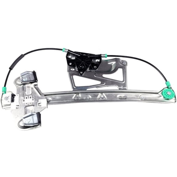 CCIYU Power Window Regulator without Motor Front LH Replacement fit for 2000-2001 For Cadillac Deville 740-520 17801304 25714290 25737256