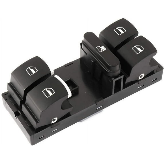 CCIYU Power Window Switch Replacement Fits For Volkswagen For Passat B6 For Volkswagen For Golf MK6 For Volkswagen For Passat C For Volkswagen For TIGUAN For Volkswagen For Jetta MK5 5ND959857