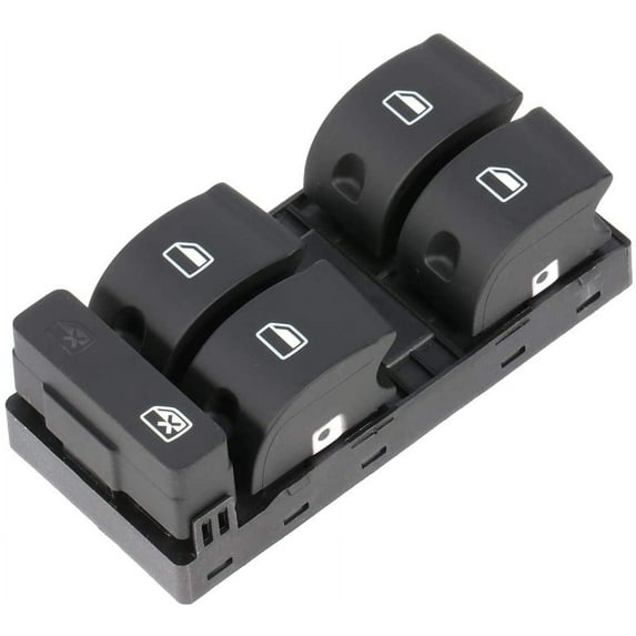CCIYU Power Window Switch Replacement Parts Fits For 2002-2008 For Audi A4 Quattro 1S13078 8Z0959851D5PR