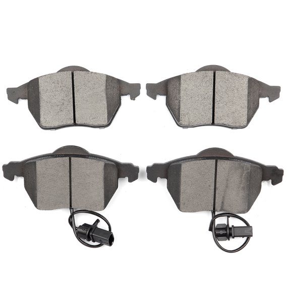 CCIYU Professional Ceramic Disc Front Pads Set fit for 1999-2008 for Audi A4,1999-2006 for Audi A4 Quattro,1998-2004 for Audi A6,1998-2004 for Audi A6 Quattro,1999-2005 for Volkswagen Passat