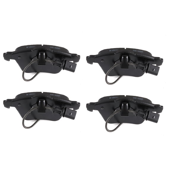 CCIYU Professional Ceramic Disc Front Pads Set fit for 2001-2009 for Audi A4 ,2005-2009 for Audi A4 Quattro ,2005-2011 for Audi A6 ,2005-2011 for Audi A6 Quattro ,2004-2009 for Audi S4