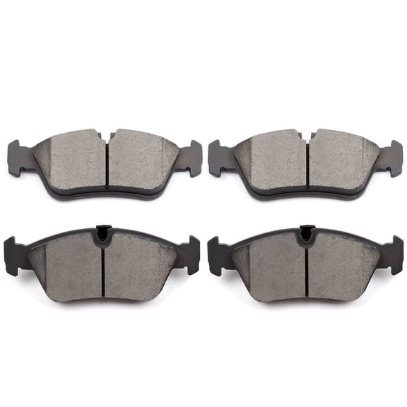 CCIYU Professional Ceramic Disc Front Pads Set fit for BMW 318i, 318is, 318ti, 3i, 323Ci, 323i, 323is, 325Ci, 325i, 325is, 325xi, 328Ci, 328i, 328is, Z3, Z4 Fits select: 2004-2005 BMW 325 IS SULEV