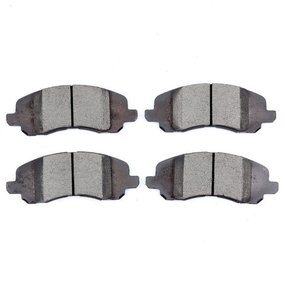 CCIYU Professional Ceramic Disc Front Pads Set fit for Chrysler 200/Sebring, for Dodge Avenger/Caliber/Stratus, for Jeep Compass/Patriot, for Mitsubishi Eclipse/Lancer/Outlander/Outlander Sport/RVR