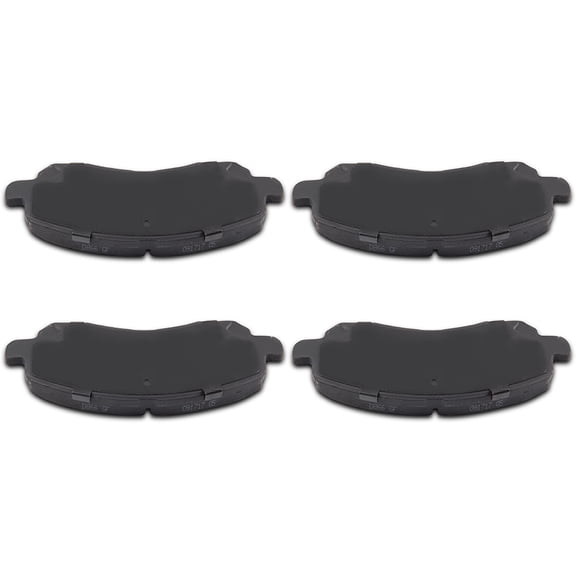 CCIYU Professional Ceramic Disc Front Pads Set fit for Chrysler 200/Sebring, for Dodge Avenger/Caliber/Stratus, for Jeep Compass/Patriot, for Mitsubishi Eclipse/Lancer/Outlander/Outlander Sport/RVR
