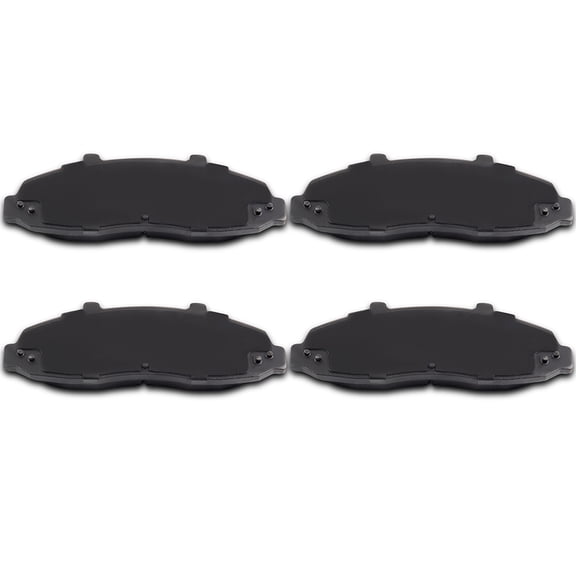 CCIYU Professional Ceramic Disc Front Pads Set fit for Dodge B1500/Durango/for Ram 1500 /for Ram 1500 Van, for Ford Expedition/F-150/F-150 Heritage/F-250/F-250 HD, 98-02 for Lincoln Navigator