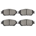 thumbnail image 1 of CCIYU Professional Ceramic Disc Front Pads Set fit for Lexus ES300, for Lexus ES330/Avalon,05-06 for Toyota Camry,04-10 for Toyota Sienna,04-08 for Toyota Solara,05-15 for Toyota Tacoma, 1 of 5