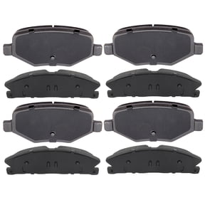 CCIYU Professional Ceramic Disc Pads Set fit for Ford Explorer 4WD/AWD/FWD,13-17 for Ford Flex AWD,13-17 for Ford Flex FWD,13-16 18 for Lincoln MKT AWD,13- for Lincoln MKT FWD