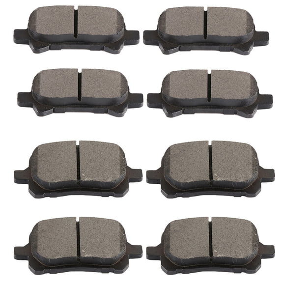 CCIYU Professional Ceramic Disc Pads Set fit for 2000-2004 for Toyota Avalon, 2000-2001 for Toyota Camry, 2000-2003 for Toyota Solara