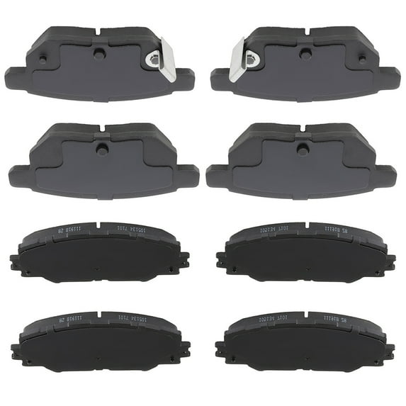 CCIYU Professional Ceramic Disc Pads Set fit for 2009-2010 for Pontiac Vibe,2011-2016 for Scion tC,2009-2013 for TOYOTA Matrix