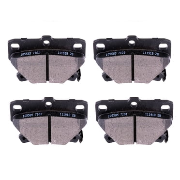 Rear Brake Pad Rotor And Caliper Set - Compatible With 2003 - 2009 GX470 2004 2005 2006 2007