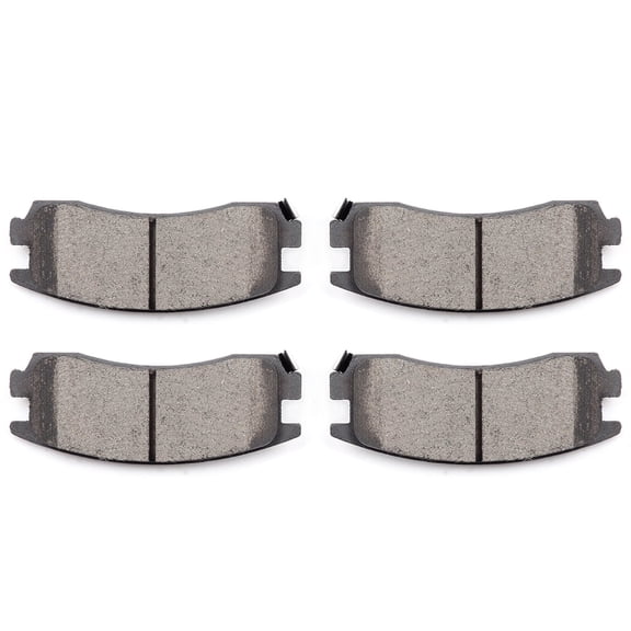 CCIYU Professional Ceramic Disc Rear Pads Set fit for Buick LeSabre/Park/Riviera,for Cadillac Allante/Seville,for Oldsmobile Aurora/Toronado,for Pontiac Grand Prix,for Saturn SC1/SC2/SL/SL1/SL2/SW1