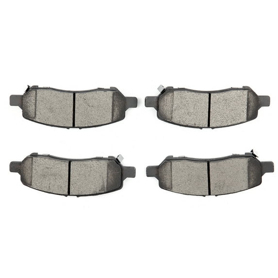 CCIYU Professional Ceramic Disc Rear Pads Set fit for 2013-2016 for Dodge Dart