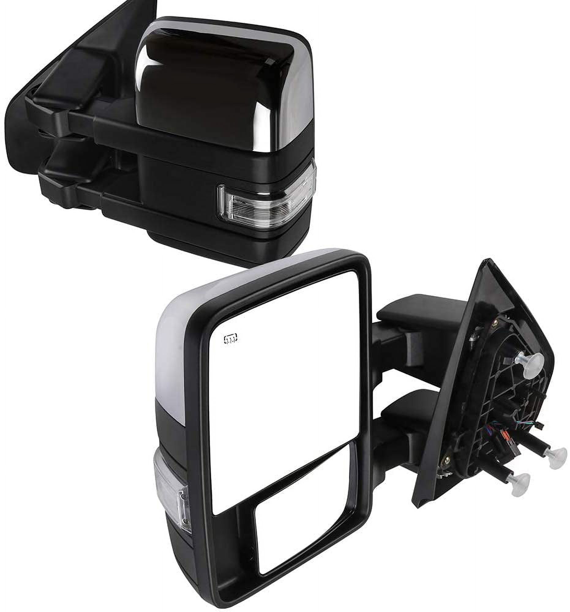 CCIYU Rear View Mirrors, Car Mirrors,Towing Mirrors Fit for 20042014